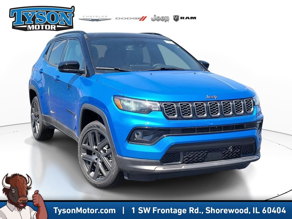 New 2026 Hydro Blue Pearlcoat Jeep Limited image 1