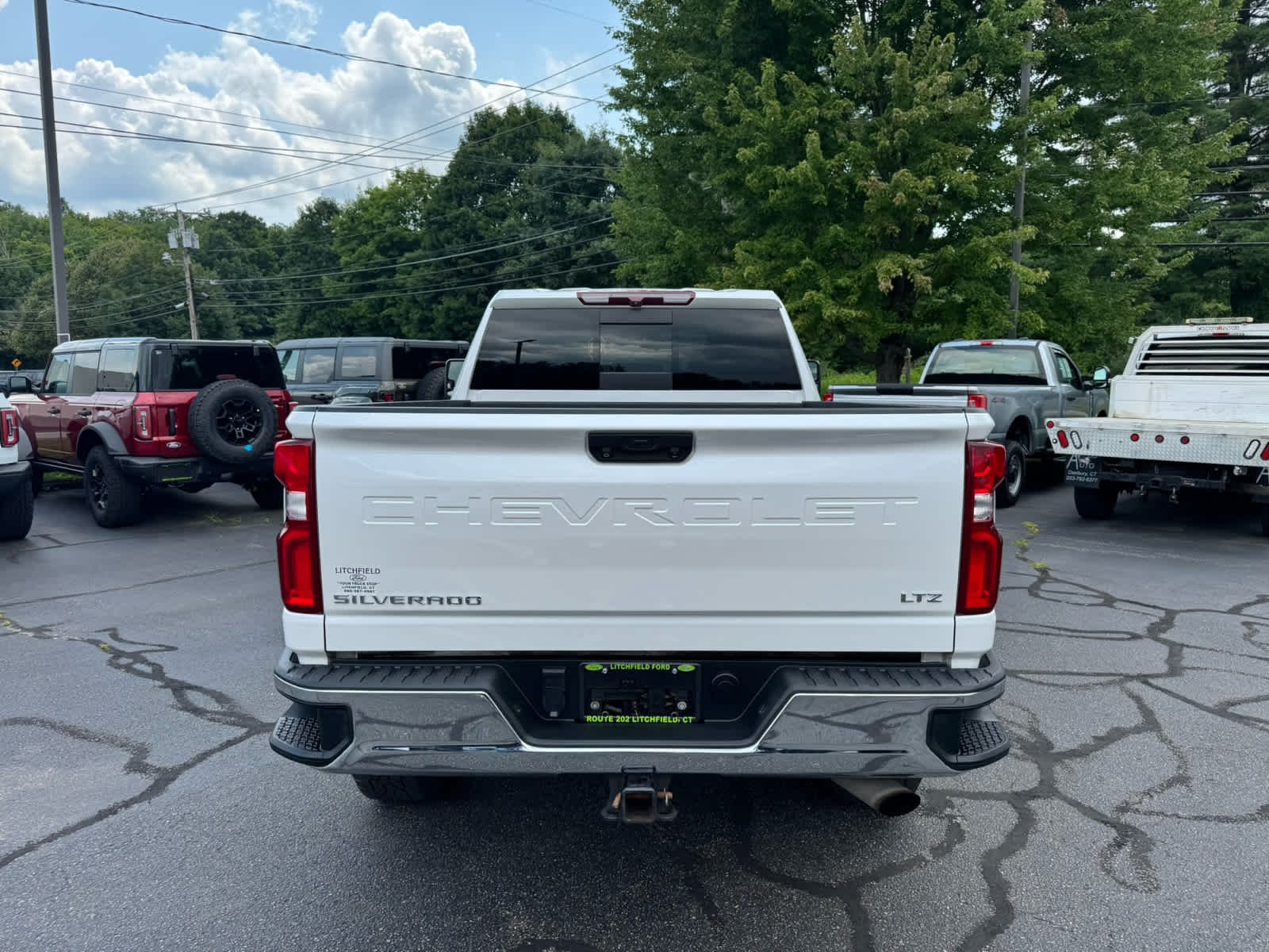 Used 2021 Summit White Chevrolet LTZ image 4