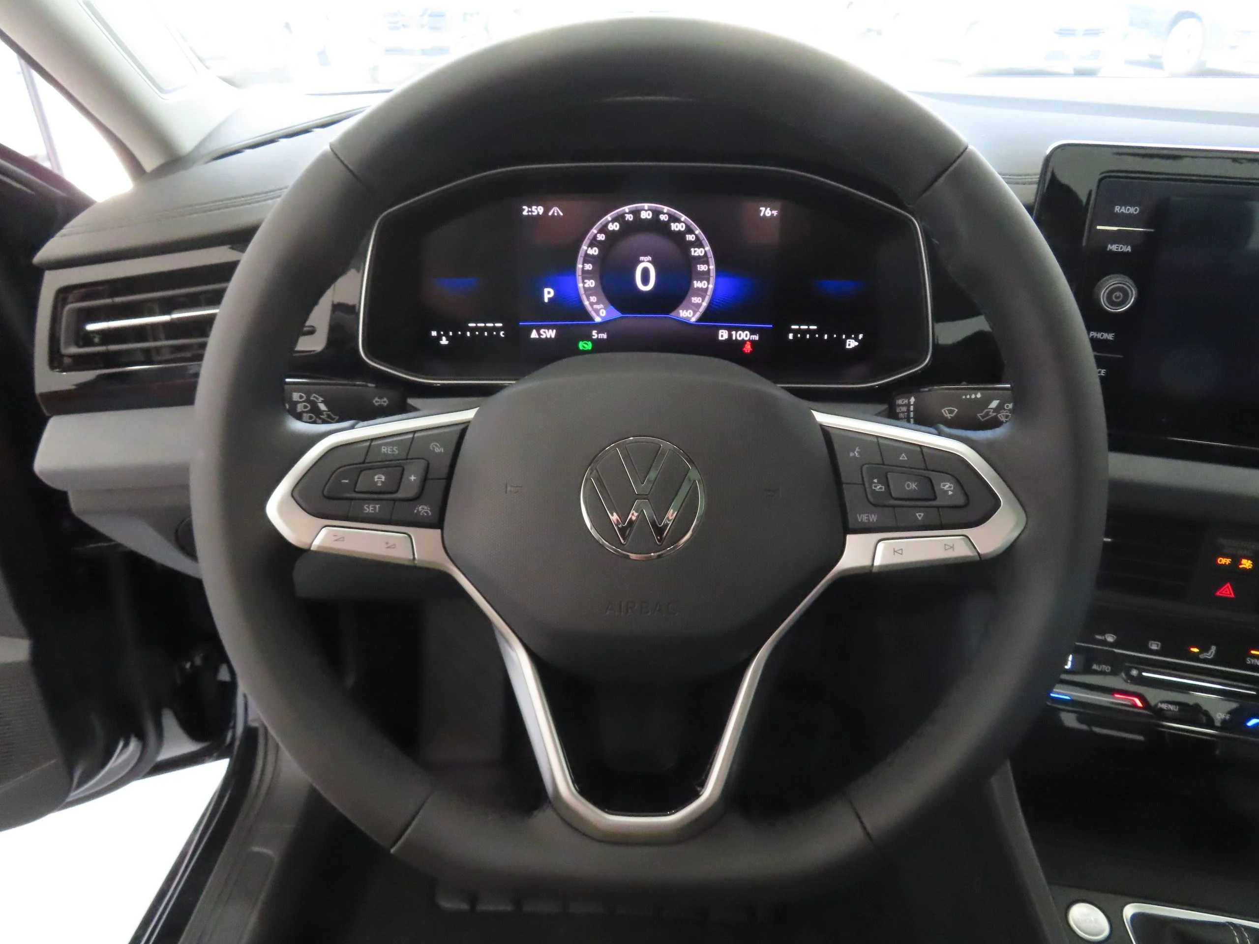 New 2026 Black Volkswagen 1.5T SE image 14