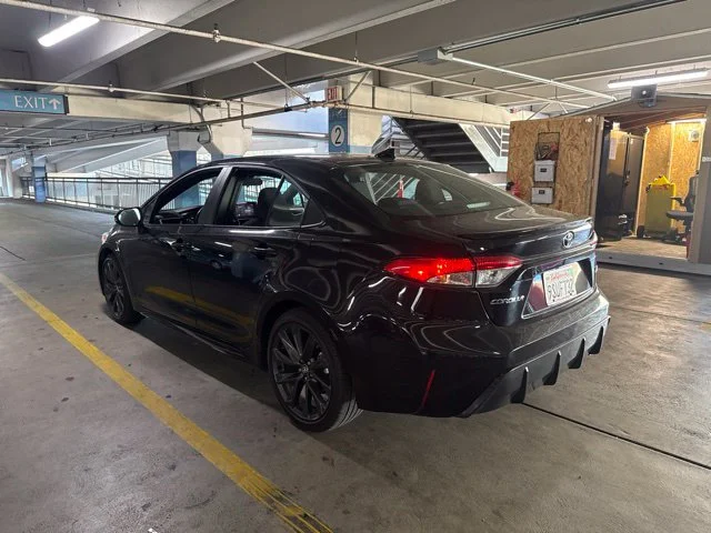 Used 2025 Black Toyota SE image 4