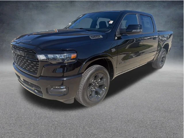New 2027 Diamond Black Crystal Pearl-Coat Exterior Paint RAM Big Horn/Lone Star image 3