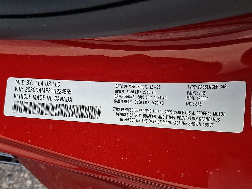New 2026 Redeye Exterior Paint Dodge Scat Pack image 16