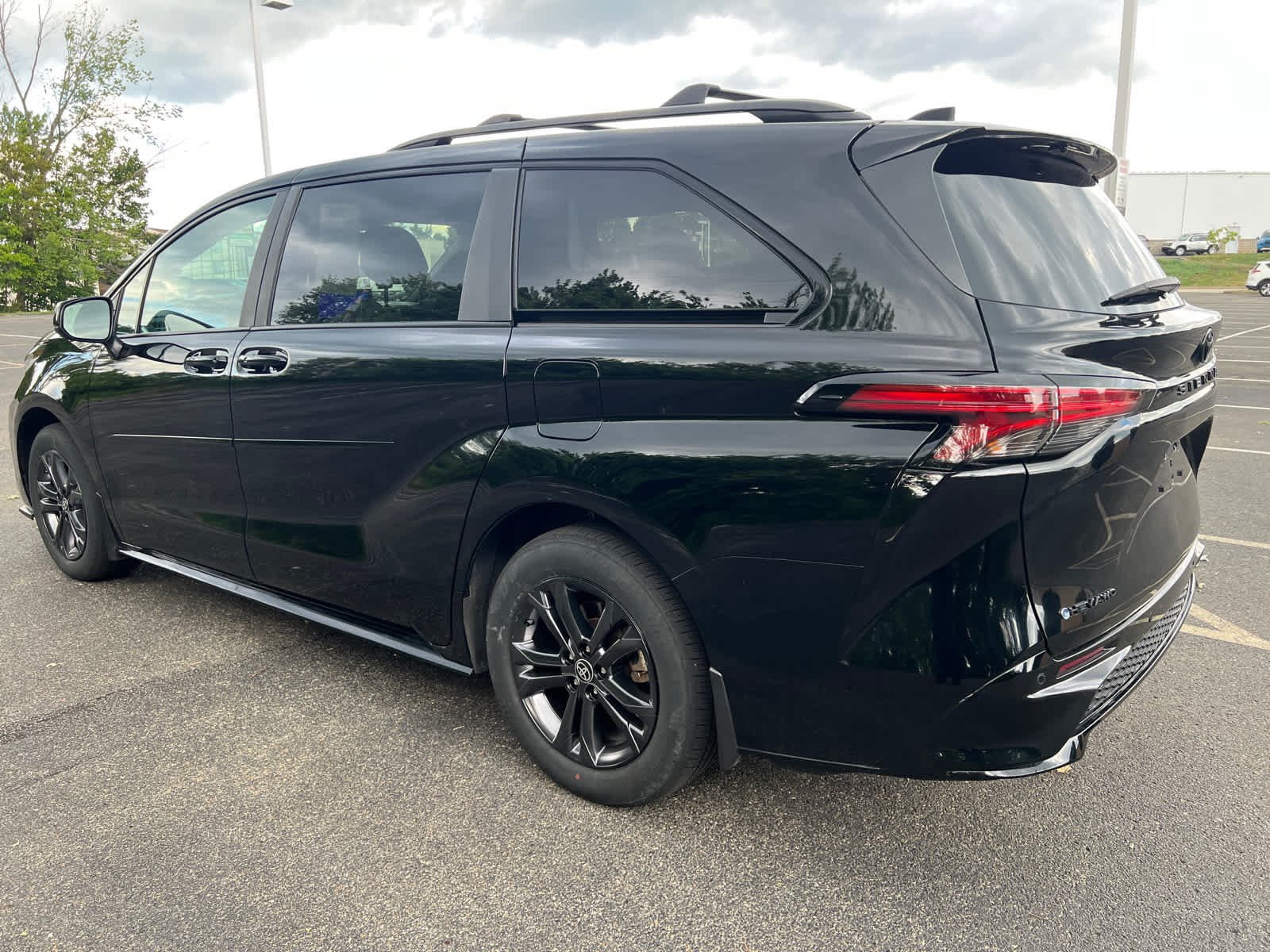 Certified Used 2025 Midnight Black Metallic Toyota XSE image 5