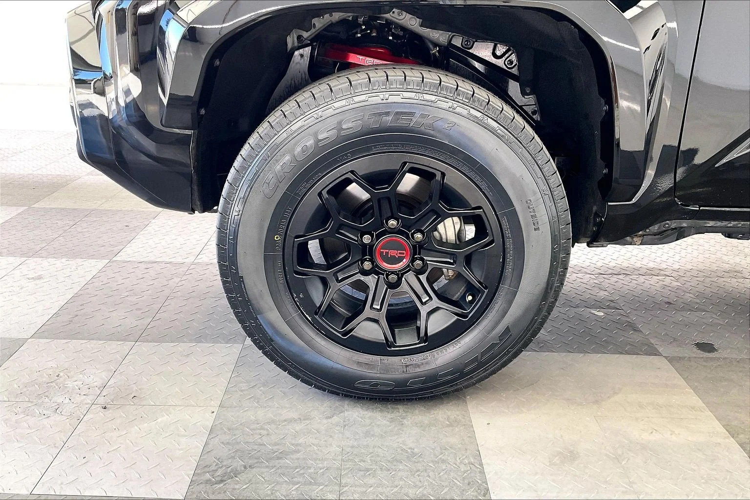 Used 2025 Black Toyota Hybrid TRD Pro image 8