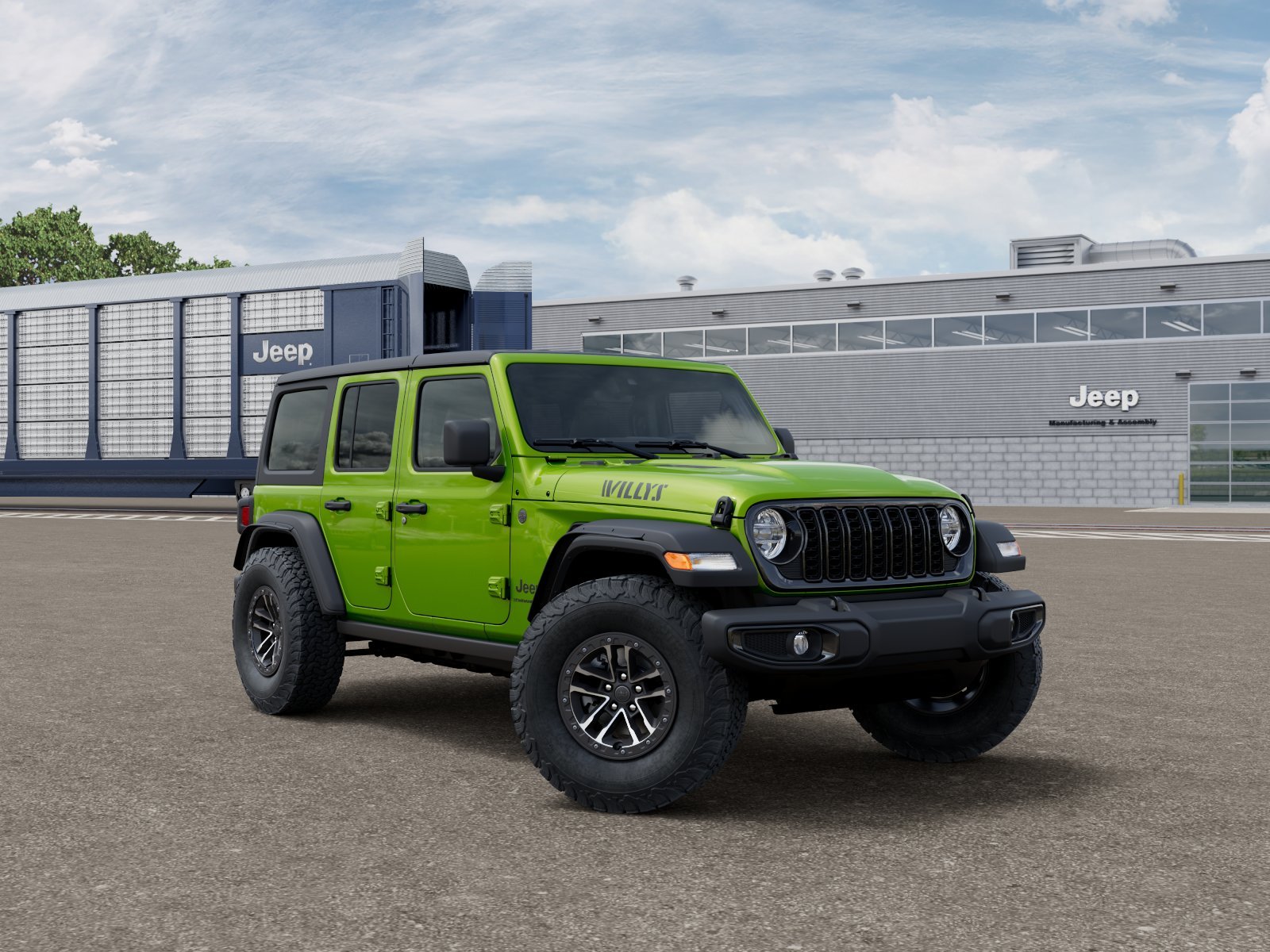 New 2026 Mojito Clear-Coat Exterior Paint Jeep Willys image 3