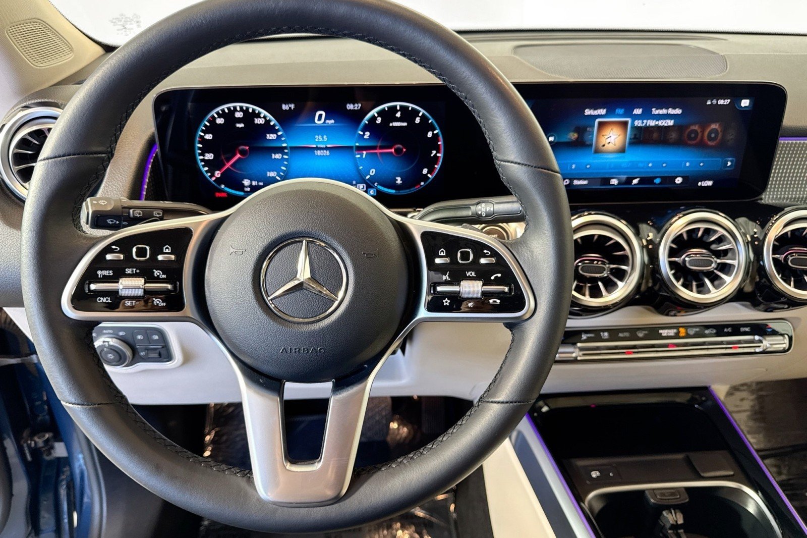 Certified Used 2022 Denim Blue Metallic Mercedes-Benz GLB 250 4MATIC® SUV image 11