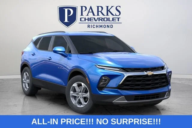 New 2026 Riptide Blue Metallic Chevrolet 2LT image 2