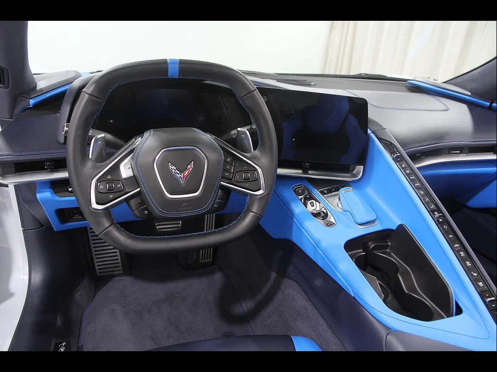 Used 2023 Ceramic Matrix Gray Metallic Chevrolet Stingray image 8