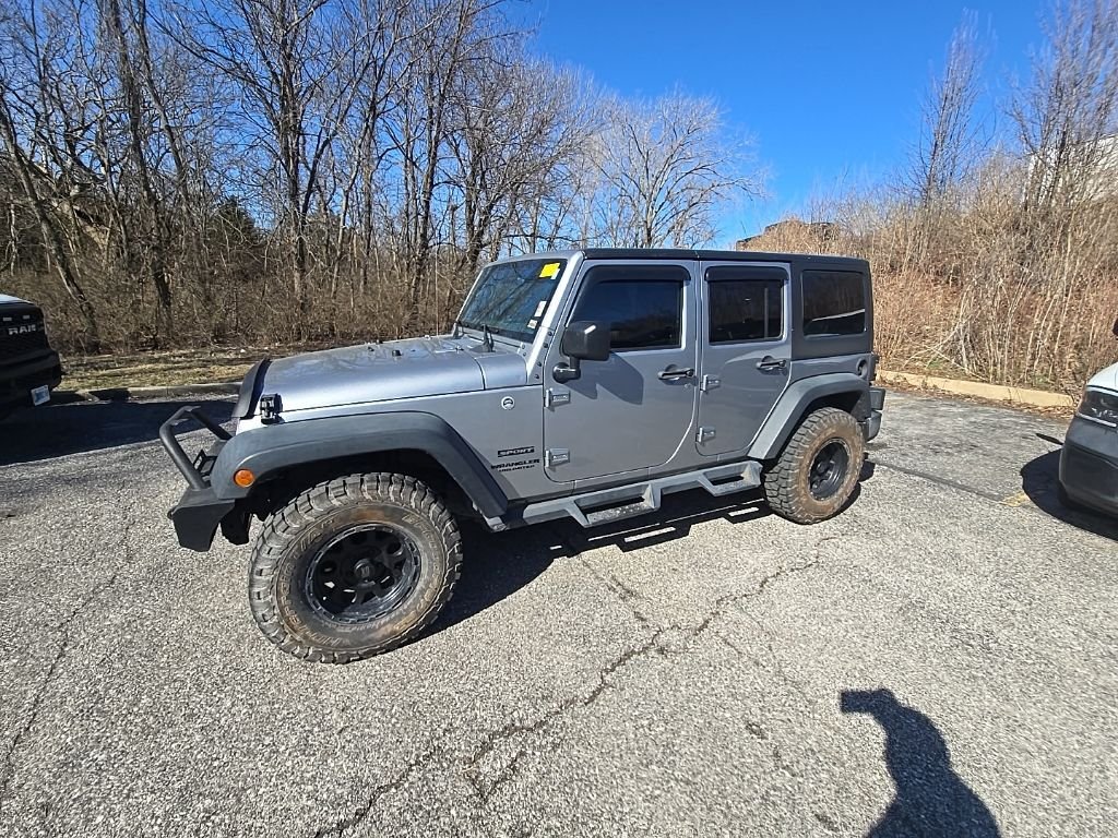 Used 2016 Jeep Wrangler Unlimited Sport with VIN 1C4BJWDG0GL133866 for sale in Kansas City