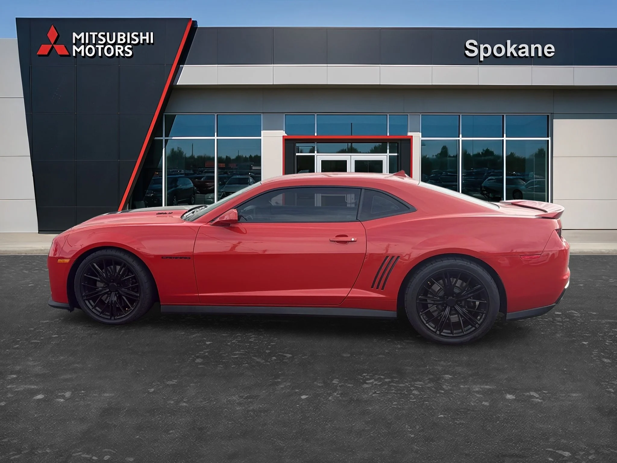Used 2013 Inferno Orange Metallic Chevrolet ZL1 image 4