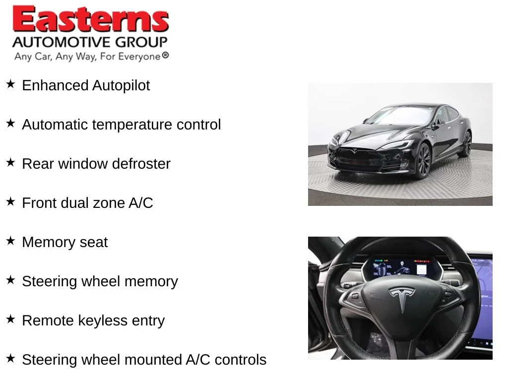 Used 2018 Black Tesla 75D image 11