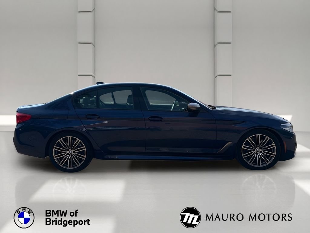 Used 2020 Blue BMW M550i xDrive image 2