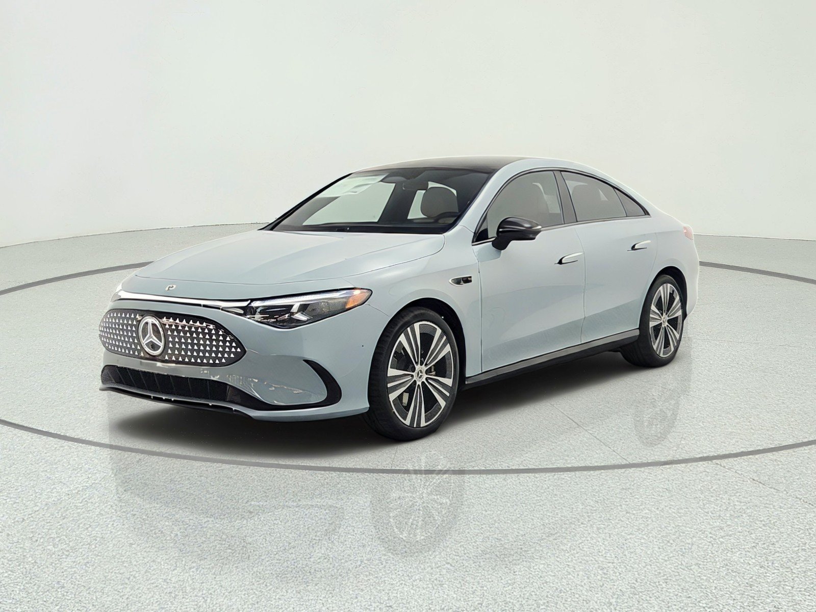New 2027 Liquid Crystal Green Mercedes-Benz CLA 350 Electric 4MATIC® image 1