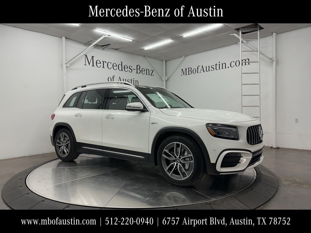 New 2026 Polar White Mercedes-Benz AMG® GLB 35 4MATIC® SUV image 1