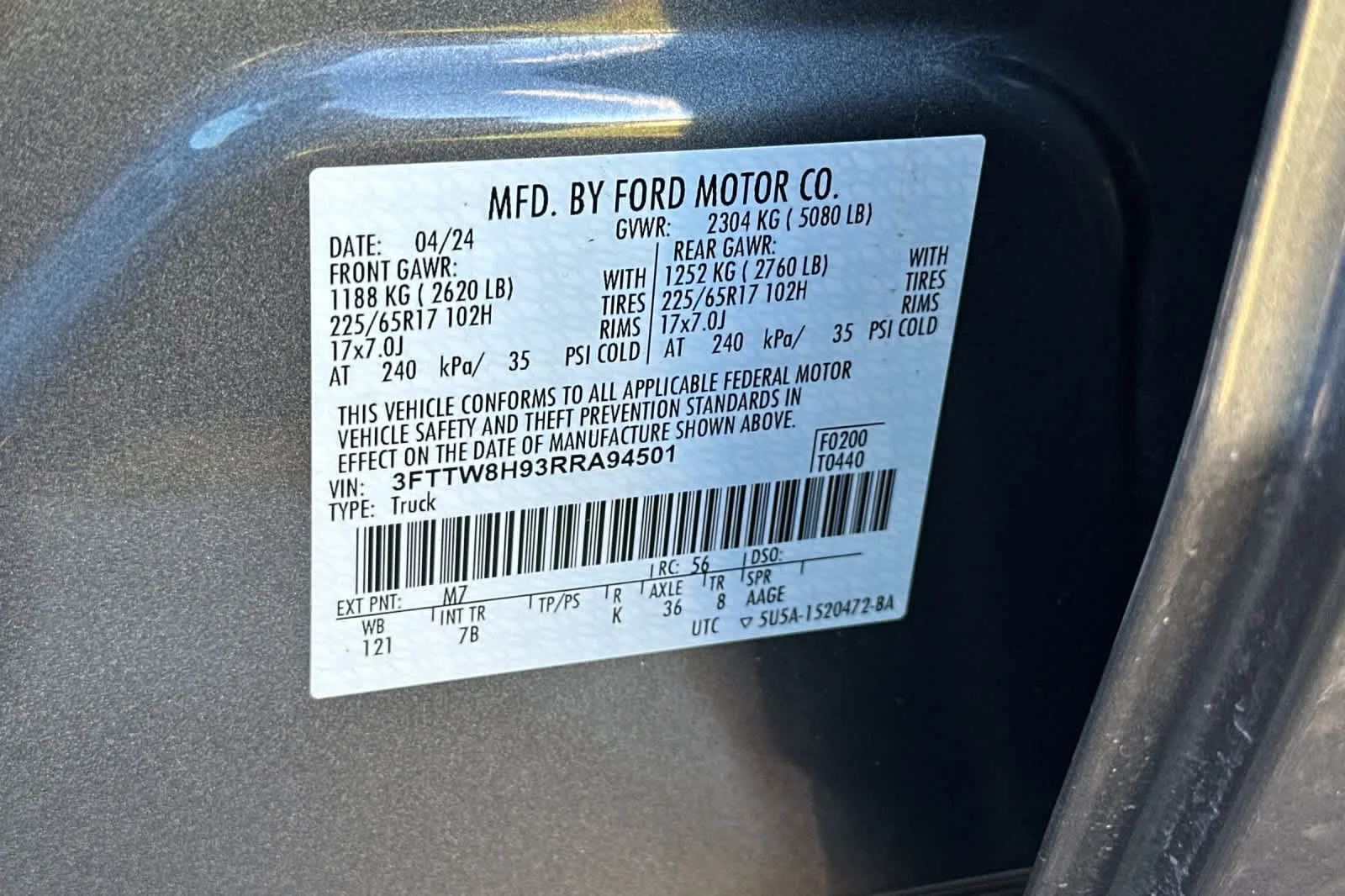 Certified Used 2024 Light Blue Clearcoat Metallic Ford XLT image 26