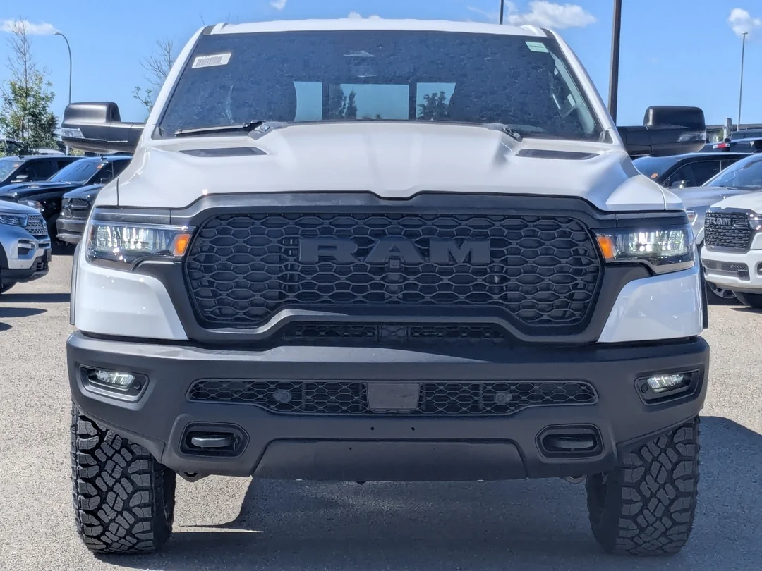 New 2026 White RAM Rebel - - 5.7L HEMI V8 eTorque - Performance Shocks - Skid Plates - Trailer Brake & More! image 3