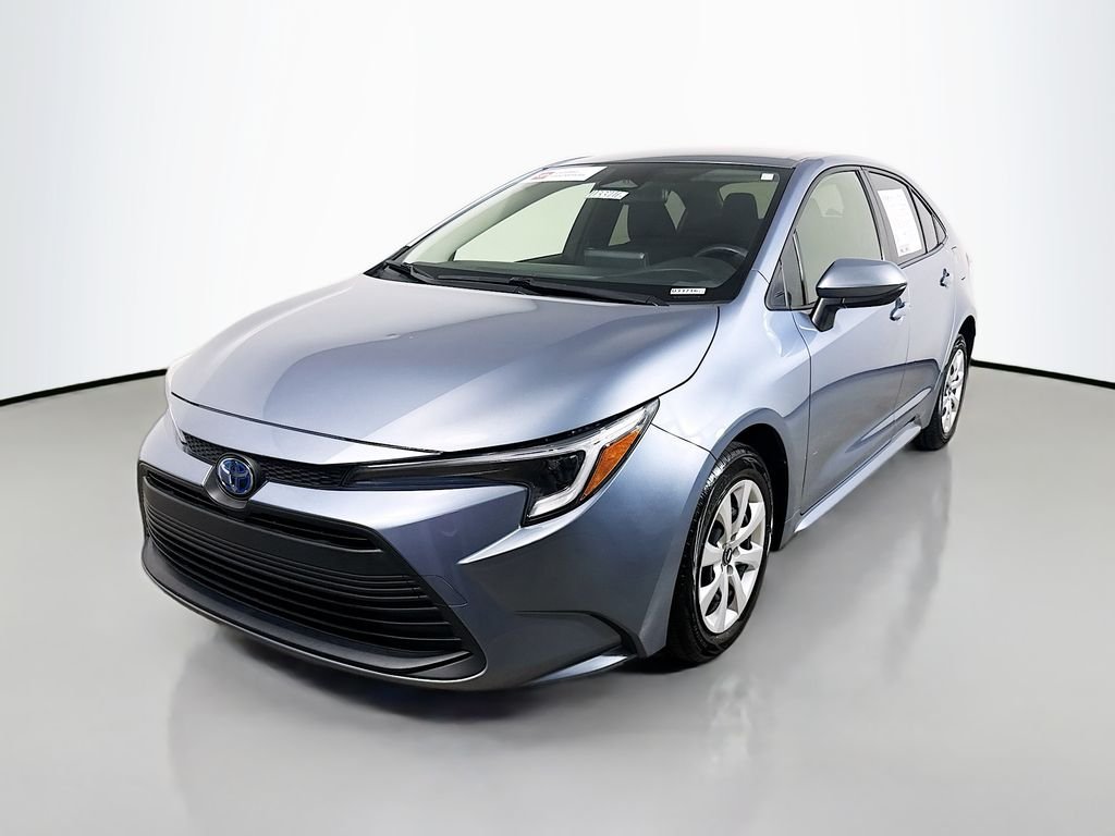 Used 2023 Celestite Toyota Hybrid LE image 3
