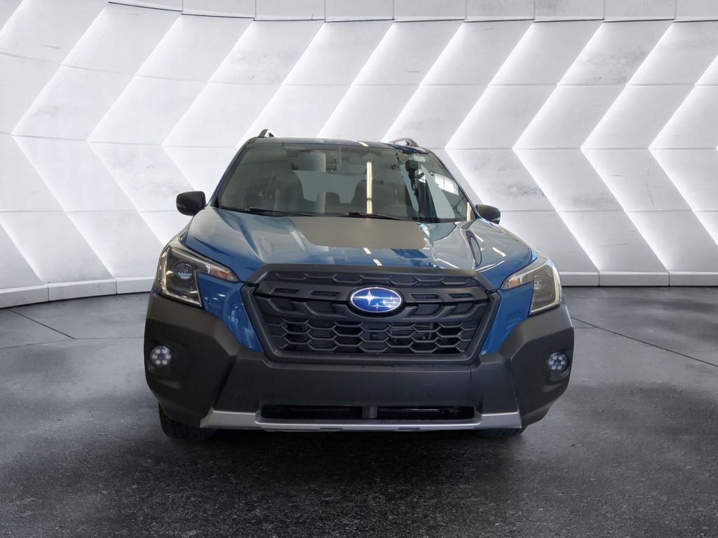 Used 2023 Blue Subaru Wilderness image 2
