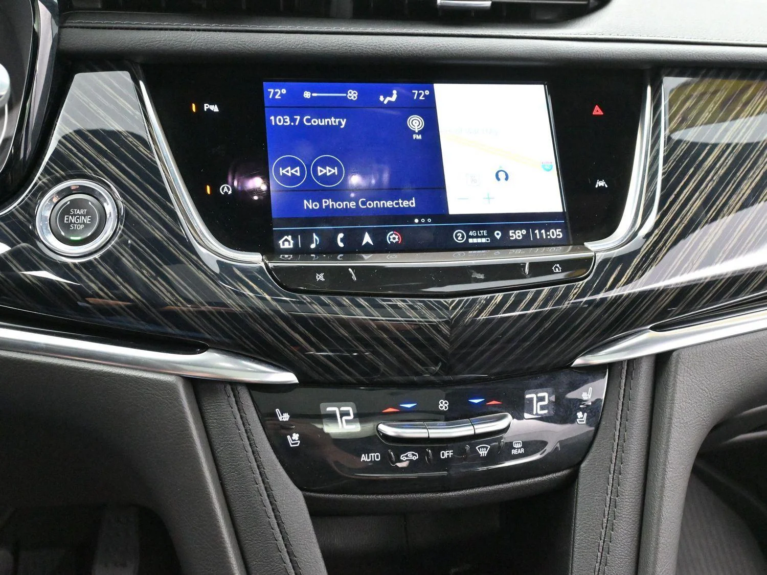 Used 2024 Stellar Black Metallic Cadillac Premium Luxury image 22