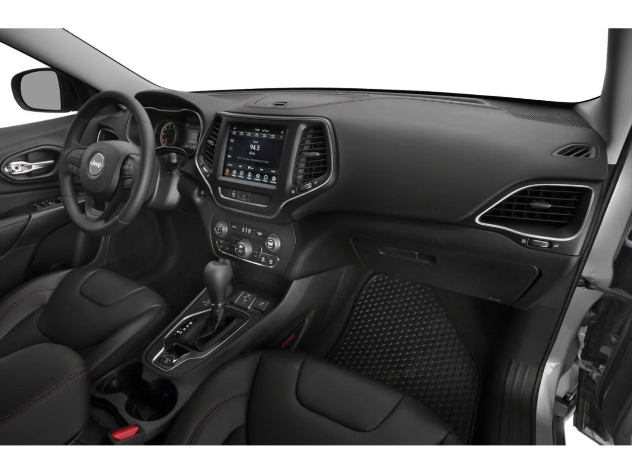 Used 2022 Bright White Clearcoat Jeep Trailhawk image 10
