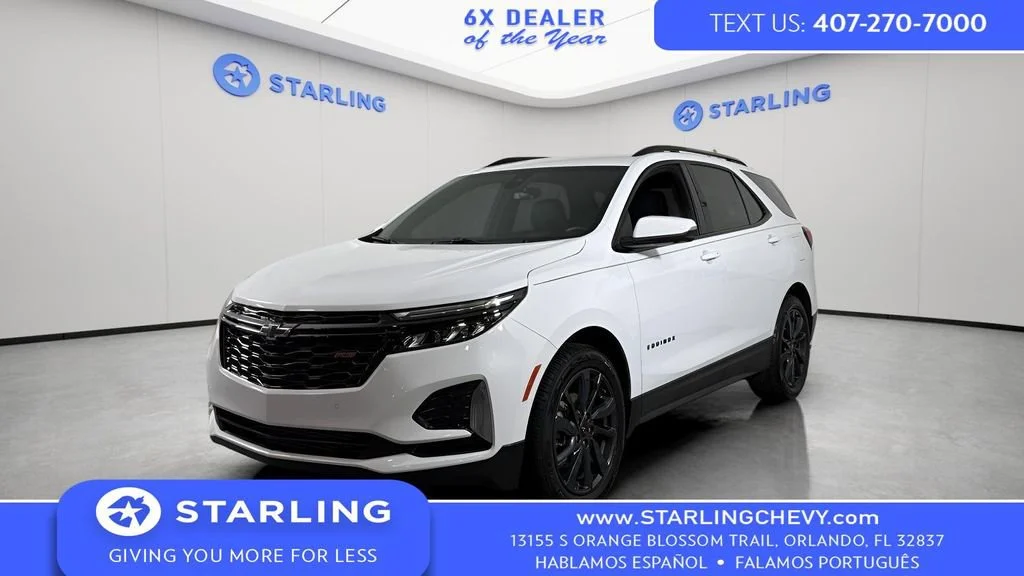 Used 2024 Summit White Chevrolet RS image 1