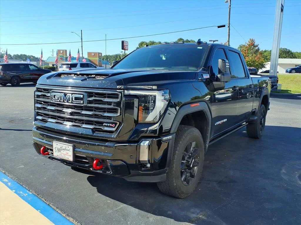 Used 2024 Onyx Black GMC AT4 image 1