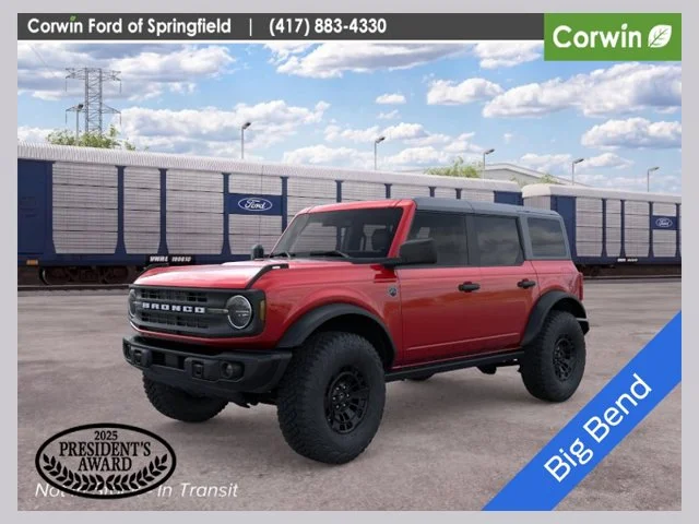 New 2026 Ruby Red Metallic Tinted Clearcoat Ford Big Bend® image 1