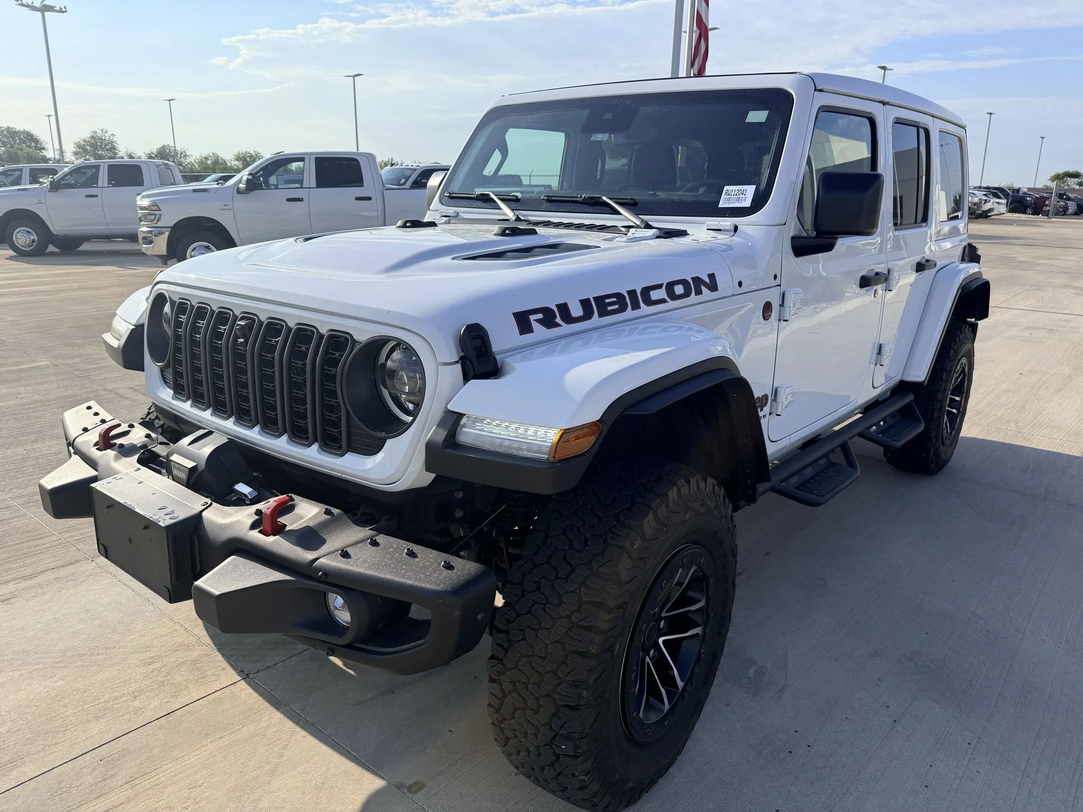 Used 2024 White Jeep Rubicon X image 11