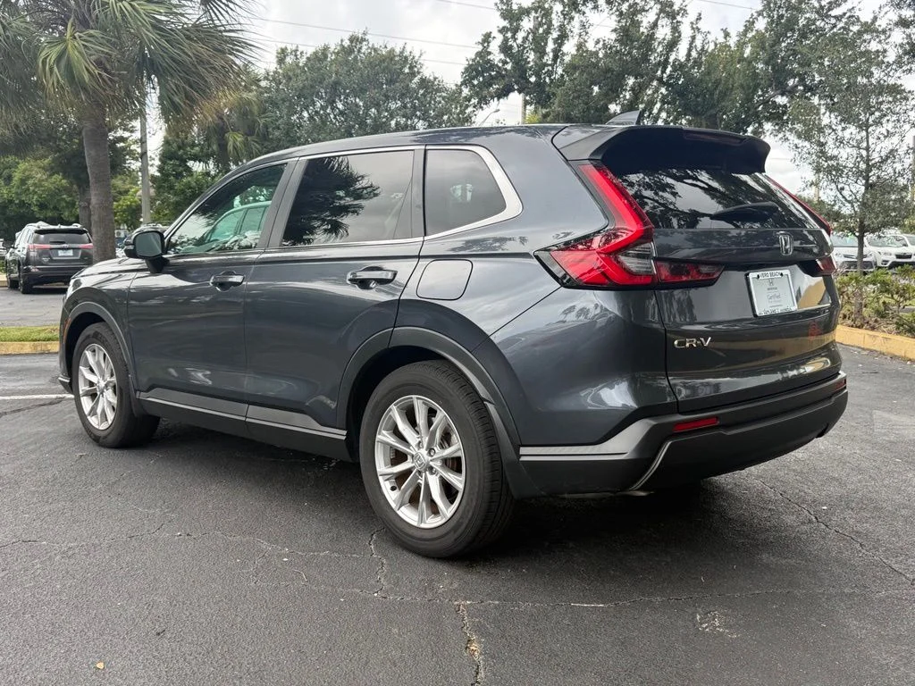 Used 2024 Meteorite Gray Metallic Honda EX image 3