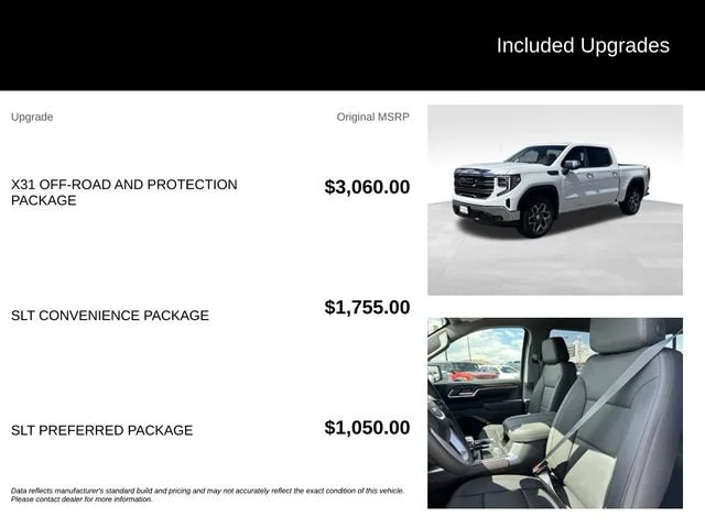 New 2026 Summit White GMC SLT image 5