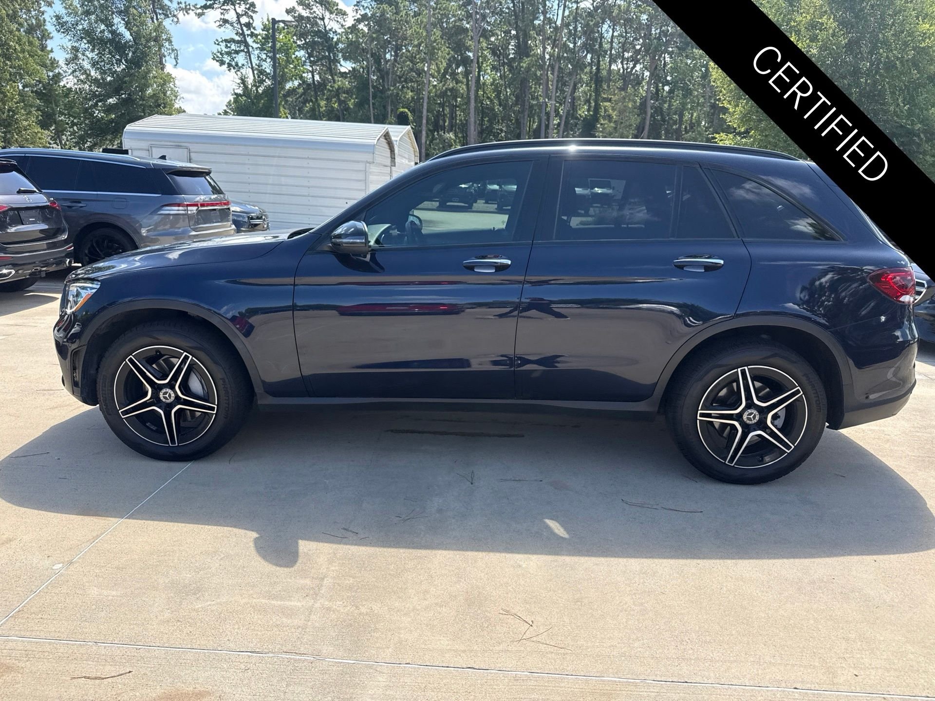 Certified Used 2021 Obsidian Black Mercedes-Benz GLC 300 image 7
