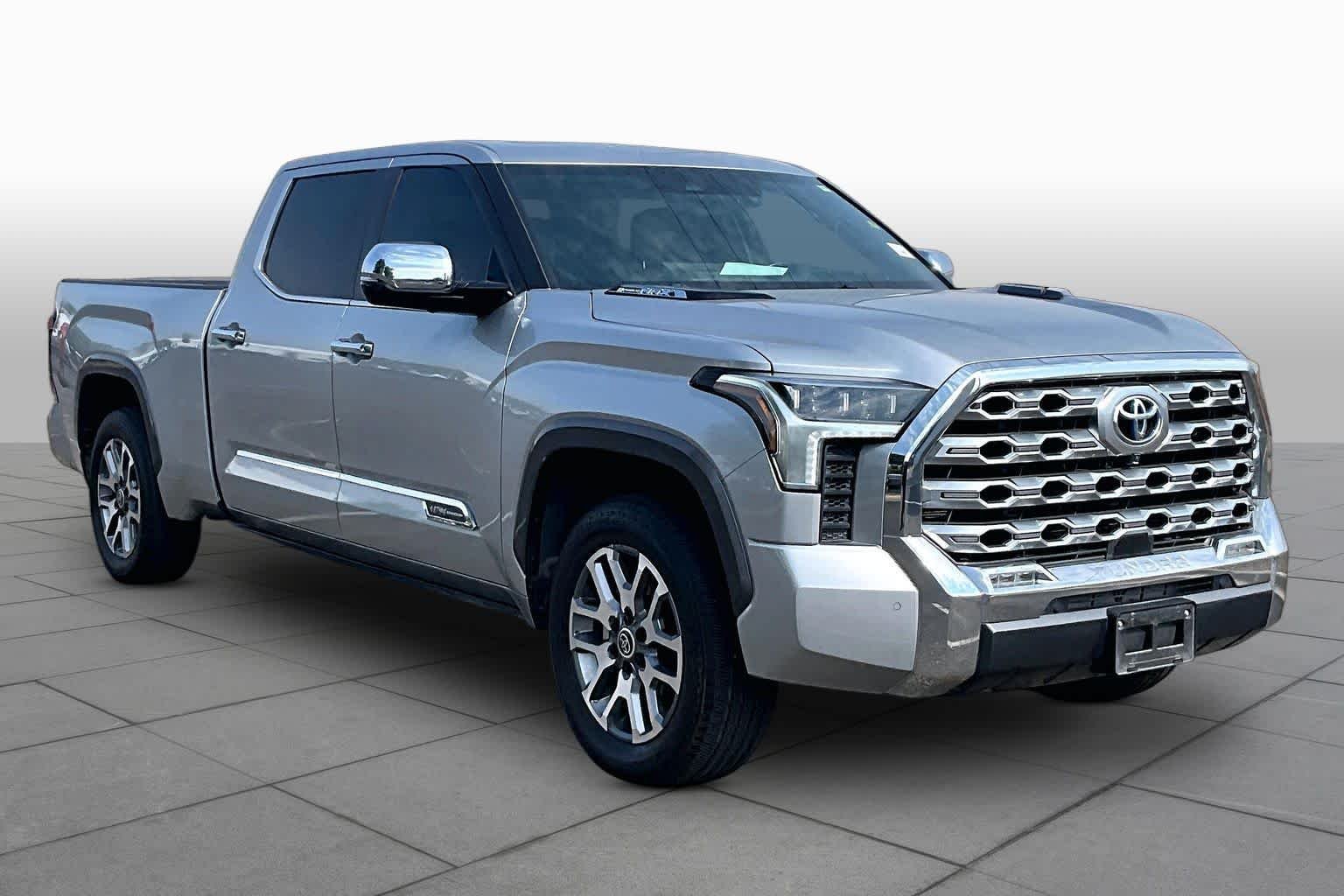 Used 2024 Celestial Silver Metallic Toyota 1794 Edition Hybrid image 3