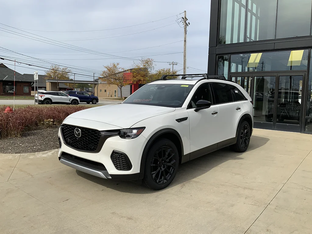 New 2026 Rhodium White Premium Mazda 3.3 Turbo Premium Plus AWD image 3