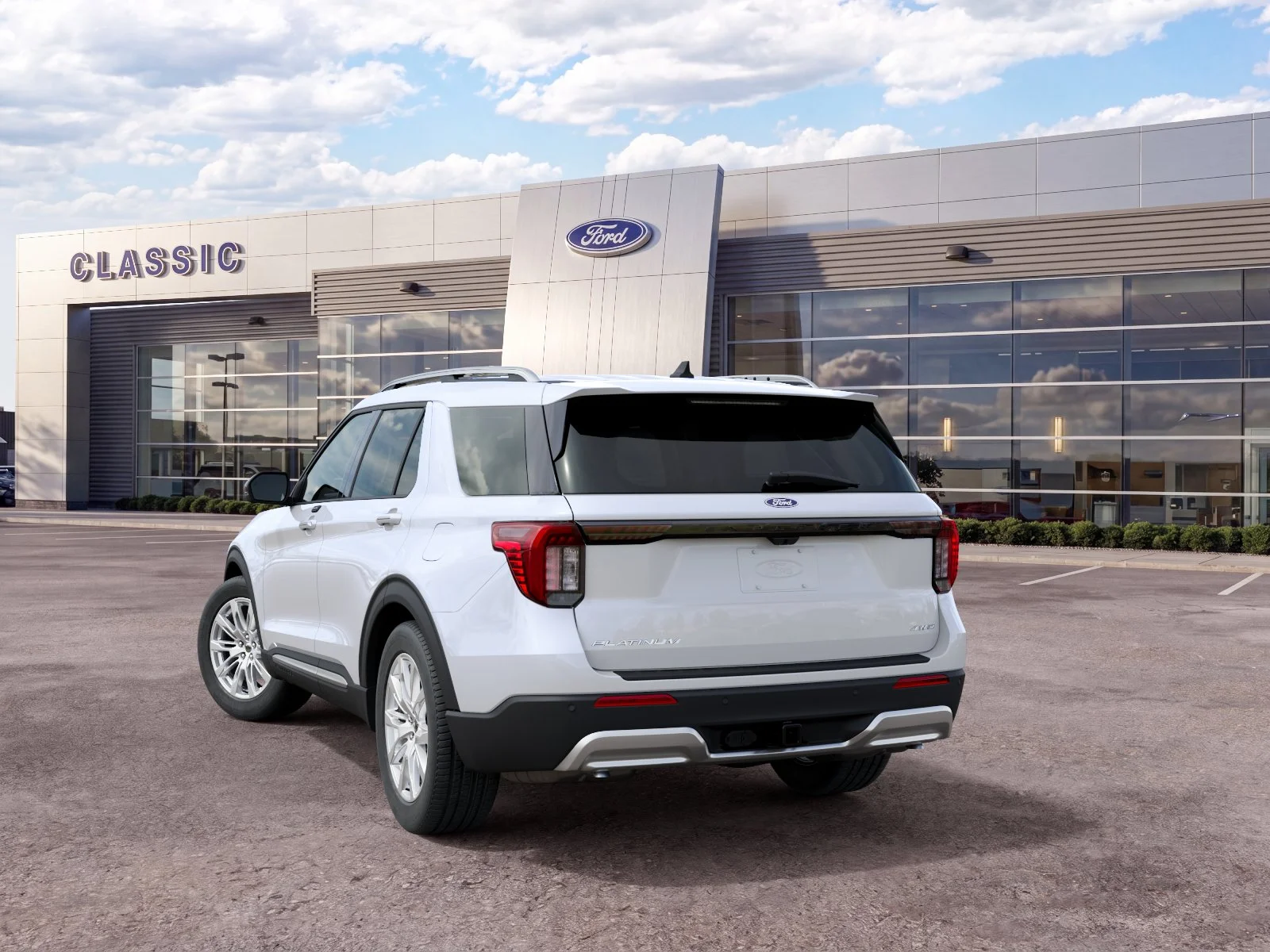 New 2027 Star White Metallic Tri-Coat Ford Platinum™ image 27