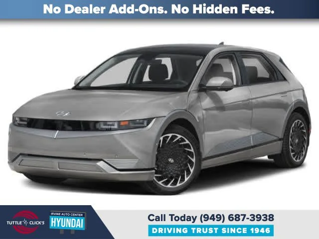 Used 2023 LUCID BLUE HYUNDAI LIMITED image 1