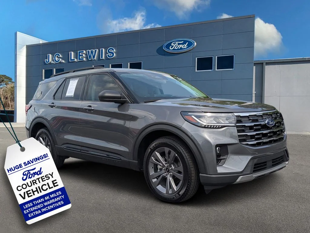 New 2026 Carbonized Gray Metallic Ford Active image 1