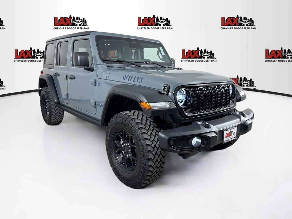 Used 2025 Gray Jeep Willys 4xe image 1