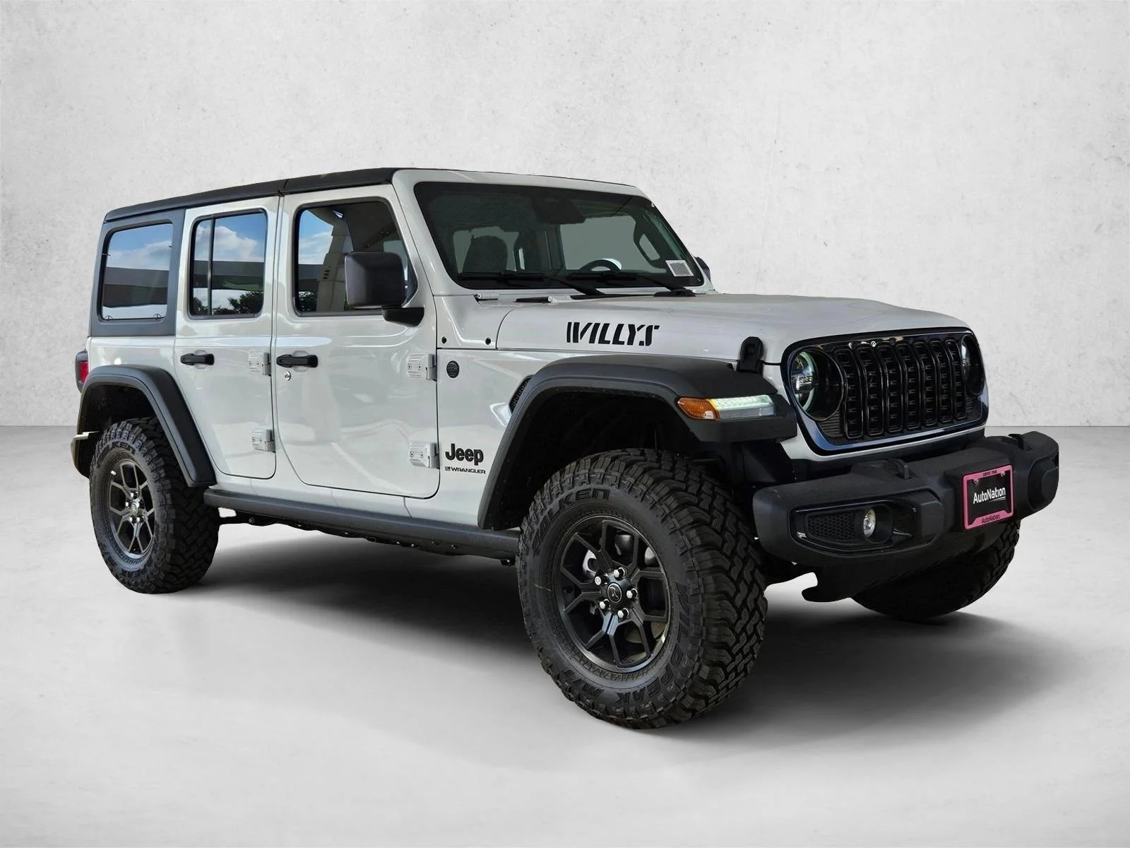 New 2026 Bright White Clear-Coat Exterior Paint Jeep Willys image 7