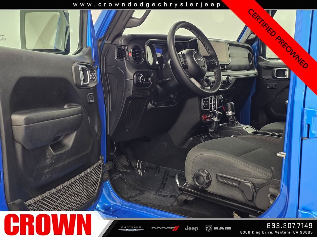 Certified Used 2025 Blue Jeep Rubicon image 25
