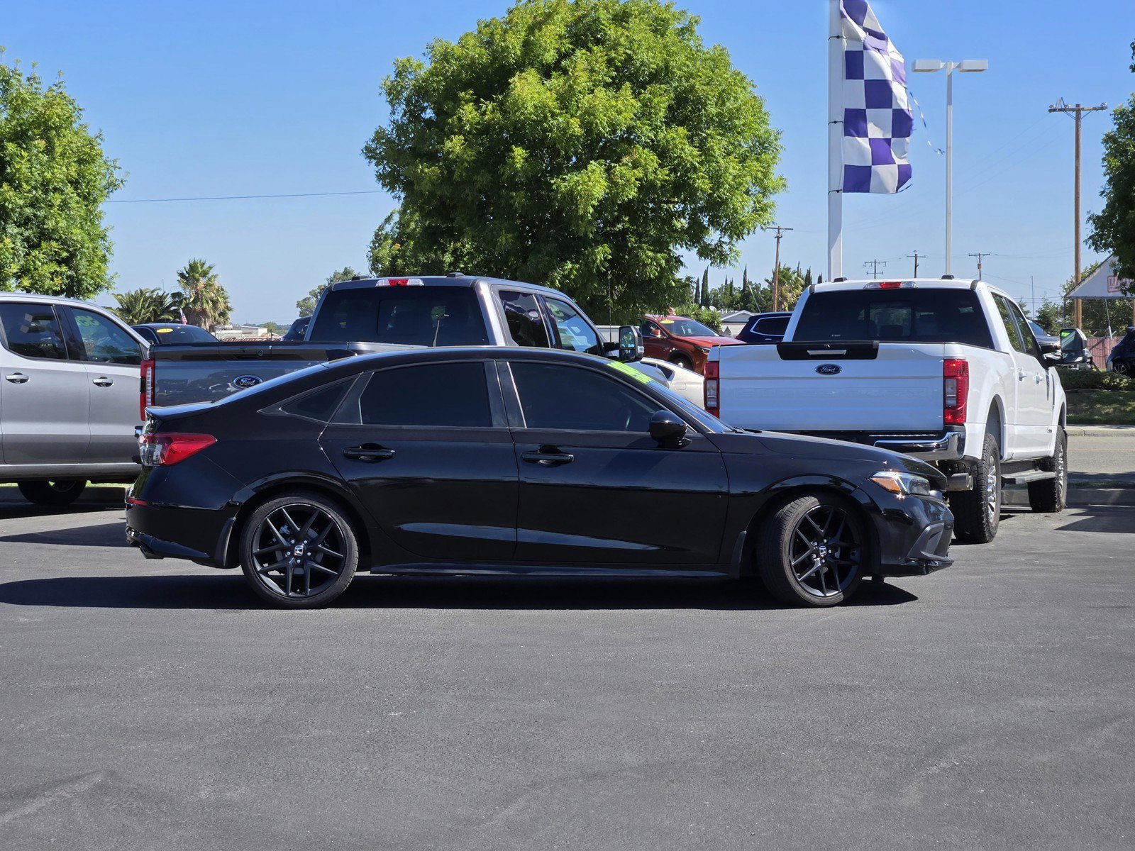 Certified Used 2022 Black Honda Sport image 4
