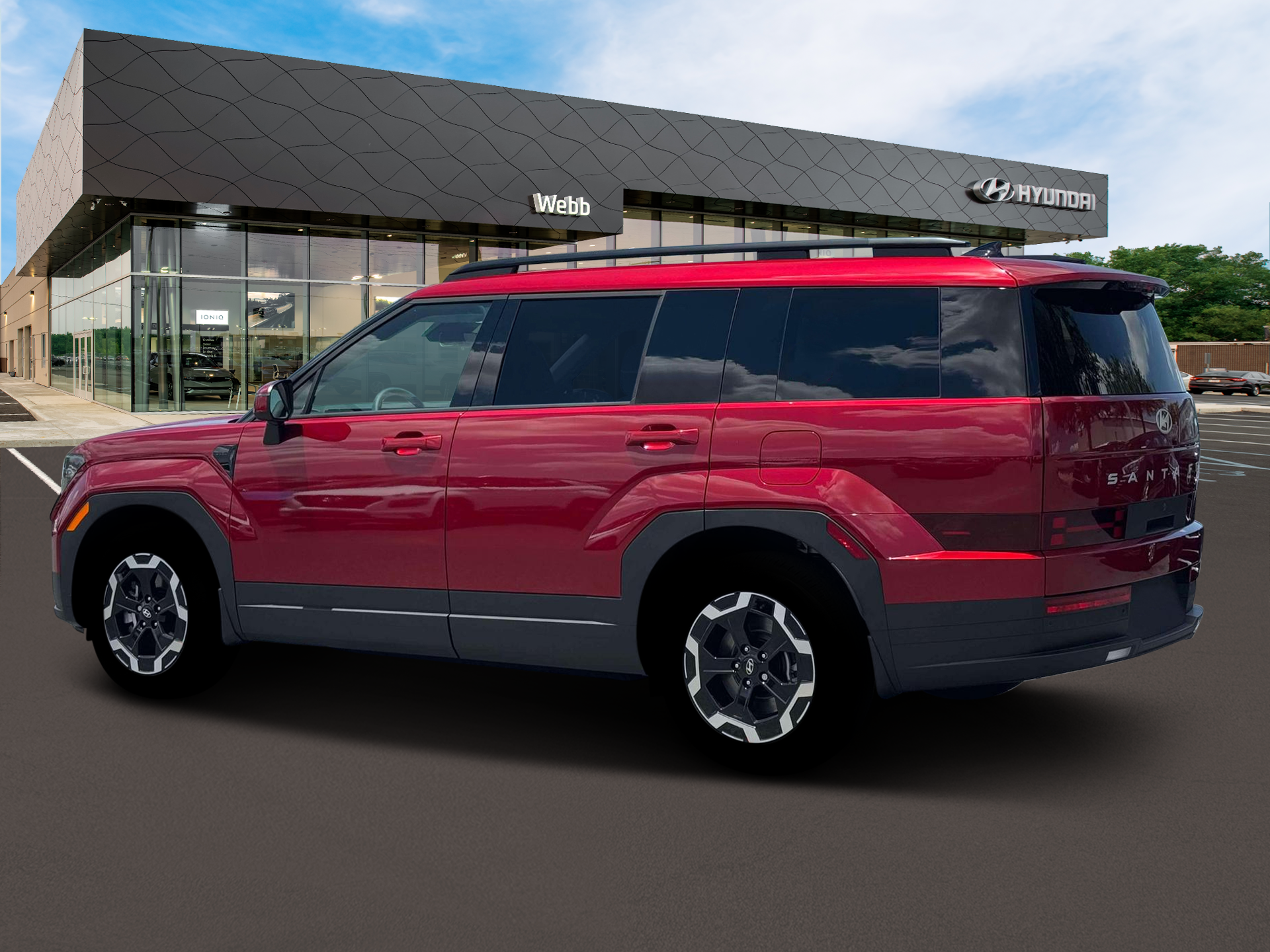New 2026 Red Hyundai SEL image 4