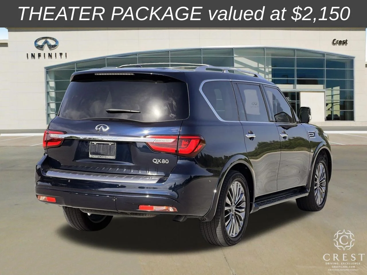 Used 2019 Hermosa Blue INFINITI LUXE image 3