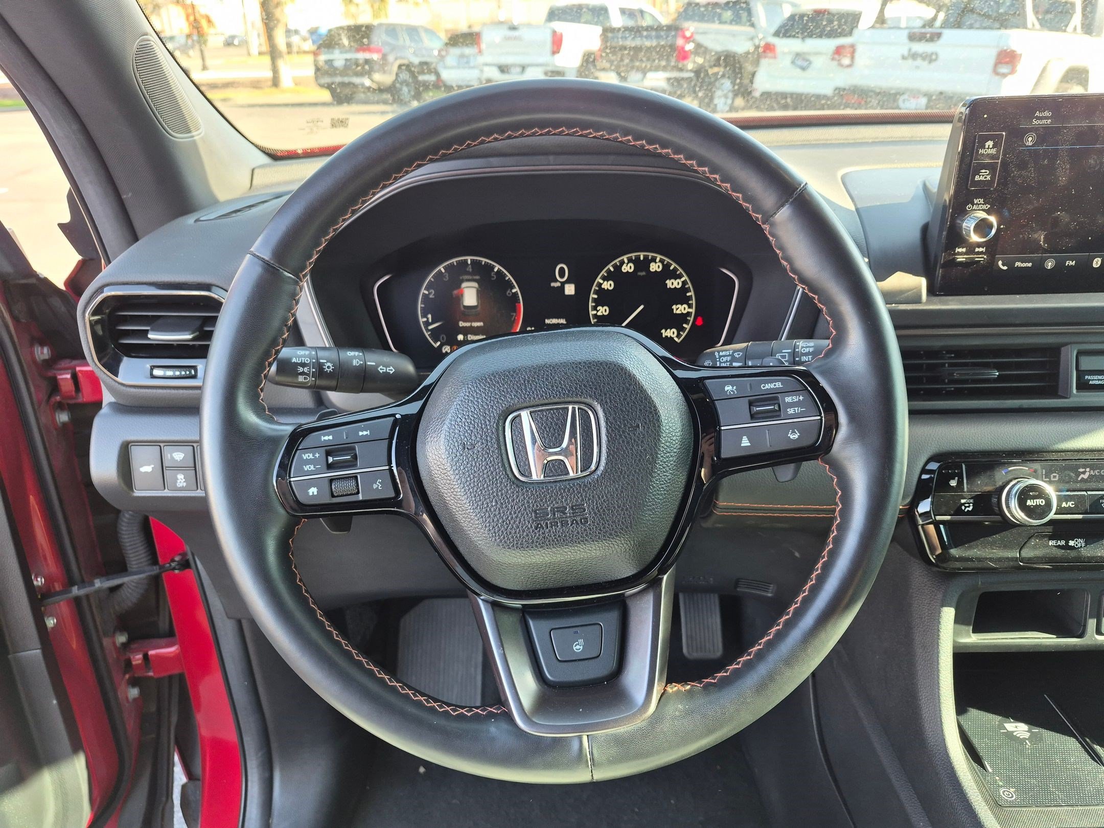 Used 2025 Radiant Red Metallic II Honda TrailSport image 16