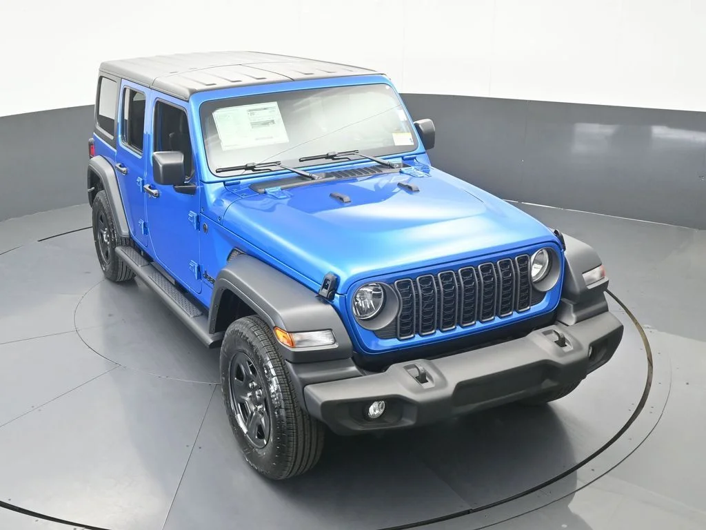 New 2026 Hydro Blue Pearl-Coat Exterior Paint Jeep Sport image 55
