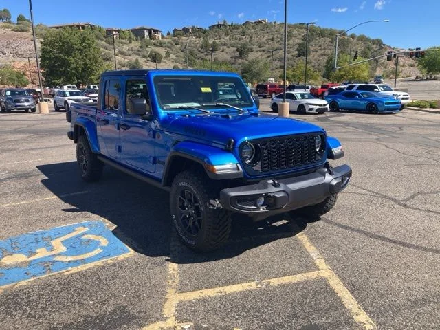 New 2025 Hydro Blue Pearl-Coat Exterior Paint Jeep Willys image 4