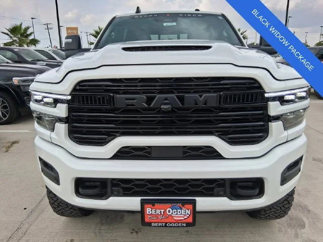 New 2026 Bright White Clear-Coat Exterior Paint RAM Laramie image 2