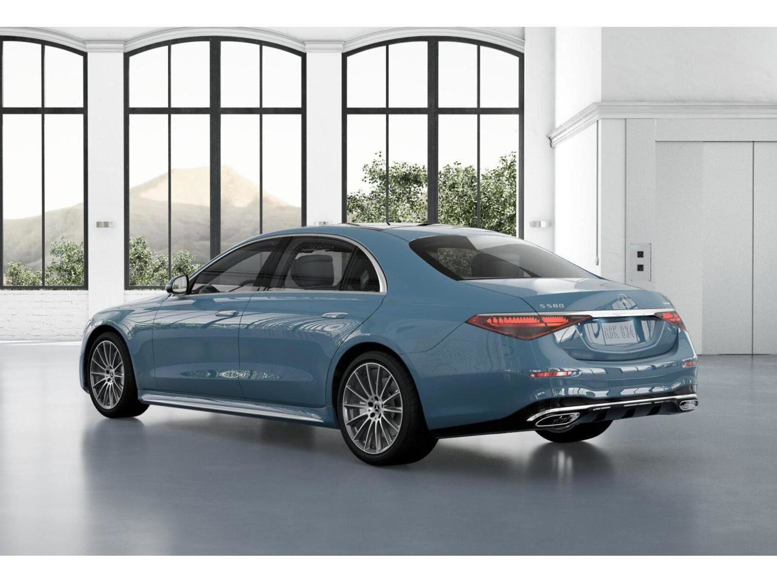 New 2026 MANUFAKTUR China Blue Mercedes-Benz S 580 image 29