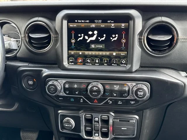 Used 2021 Granite Crystal Metallic Clearcoat Jeep Unlimited Sahara High Altitude 4xe image 12