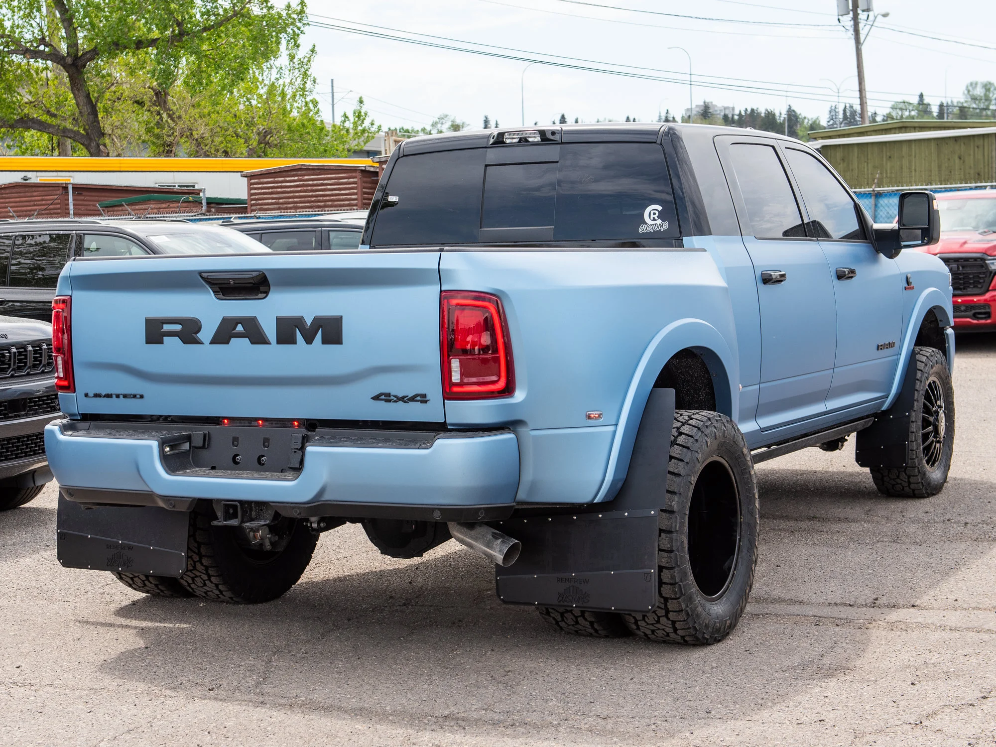 Used 2026 Black RAM Limited* Mega Cab, 2 Inch Lift, 35 Inch Tires, 20 Inch Cali Wheels image 13
