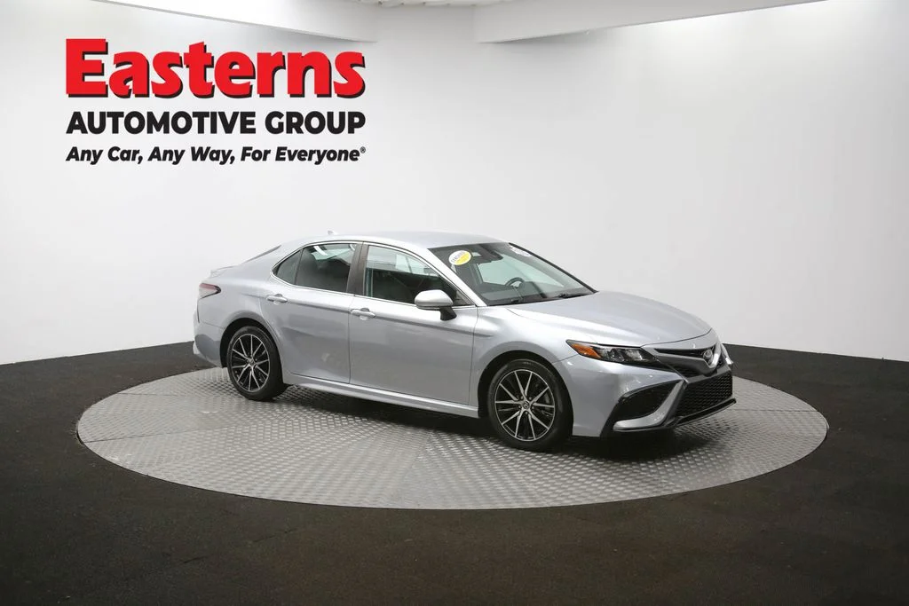 Used 2022 Silver Toyota SE image 44